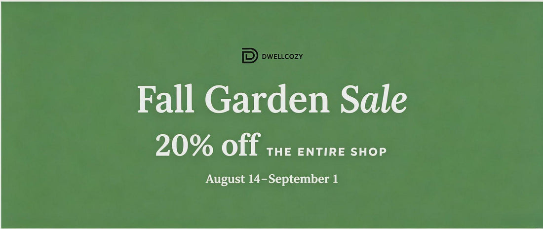 Fall Garden Sale: 20% Off Everything to Get Your Garden Ready for Fall