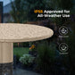 Dwellcozy 2-in-1 Outdoor Table Patio Heater