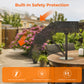 Dwellcozy 1500W Electric Outdoor Patio Heater