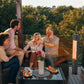 Dwellcozy 1500W Outdoor Electric Patio Heater