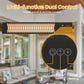 Dwellcozy wall-mounted patio heater with touch panel and remote control.