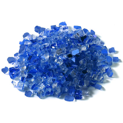Dwellcozy 10 lbs Fire Glass for Propane Fire Pit