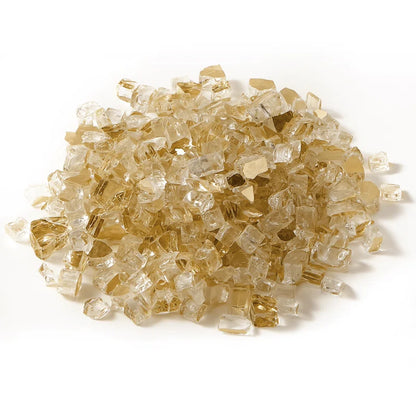 Dwellcozy 10 lbs Fire Glass for Propane Fire Pit