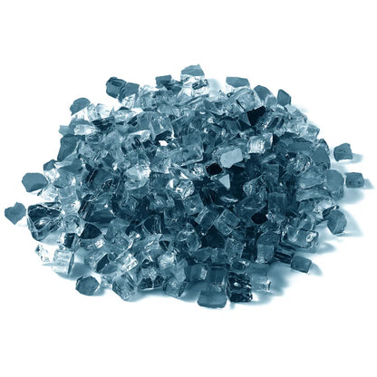 Dwellcozy 10 lbs Fire Glass for Propane Fire Pit