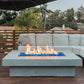 Dwellcozy 10 lbs Fire Glass for Propane Fire Pit