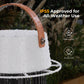 Dwellcozy Standing Patio Heater with Handle