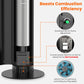 Dwellcozy Standing Wood Pellet Heater With Wheels