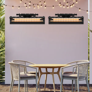 Dwellcozy Electric Patio Heater with Remote
