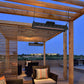 Dwellcozy Electric Patio Heater with Remote