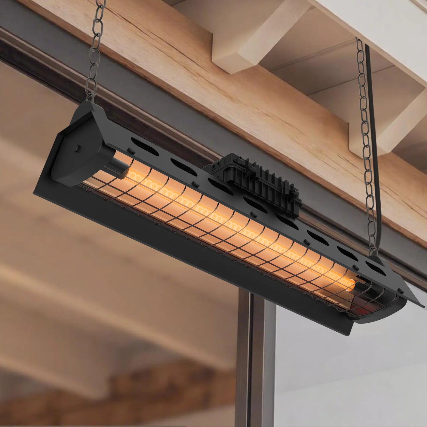 Dwellcozy Electric Patio Heater with Remote