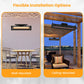 Dwellcozy Electric Patio Heater with Remote
