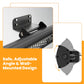 Dwellcozy electric patio heater, wall-mounted safety device with adjustable angle feature.