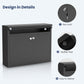 Dwellcozy Wall-Mounted Mailbox for Outside