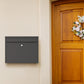 Dwellcozy Wall-Mounted Mailbox for Outside