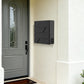 Dwellcozy Mailbox Wall Mount with Newspaper Holder