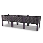 Dwellcozy Raised Garden Beds Elevated Plastic Planter Box.
