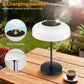 Dwellcozy solar-powered table lamp with 2 charging modes, 4000mAh battery for 8 hours of work.