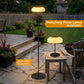 Dwellcozy Solar Outdoor Floor Lamp with Remote