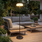 Dwellcozy Solar Outdoor Floor Lamp with Remote