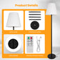 Dwellcozy Solar Outdoor Floor Lamp