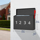 Dwellcozy Wall Mounted Mailbox With Red Flag