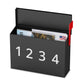 Dwellcozy Wall Mounted Mailbox With Red Flag