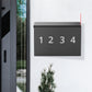 Dwellcozy Wall Mounted Mailbox With Red Flag