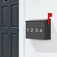 Dwellcozy Wall Mounted Mailbox With Red Flag